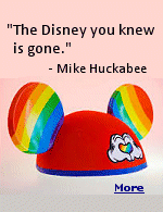 Mike Huckabee: ''The wonderful family-friendly company that Walt Disney founded is gone, replaced by creepy corporate executives who have lost their minds and will likely lose a lot of their customers. They certainly have lost me.''